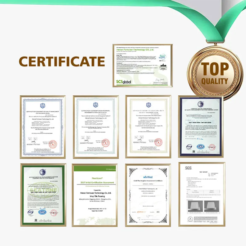 Structa Deck Official Quality Certifications - CE, FSC, ISO, SGS, and 3 Invention Patents for WPC Wall Panels and Decking