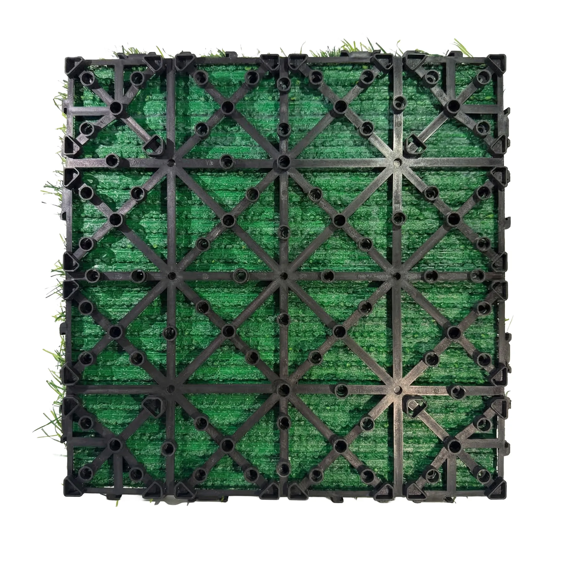 structa deck artificial grass tile interlocking base backing