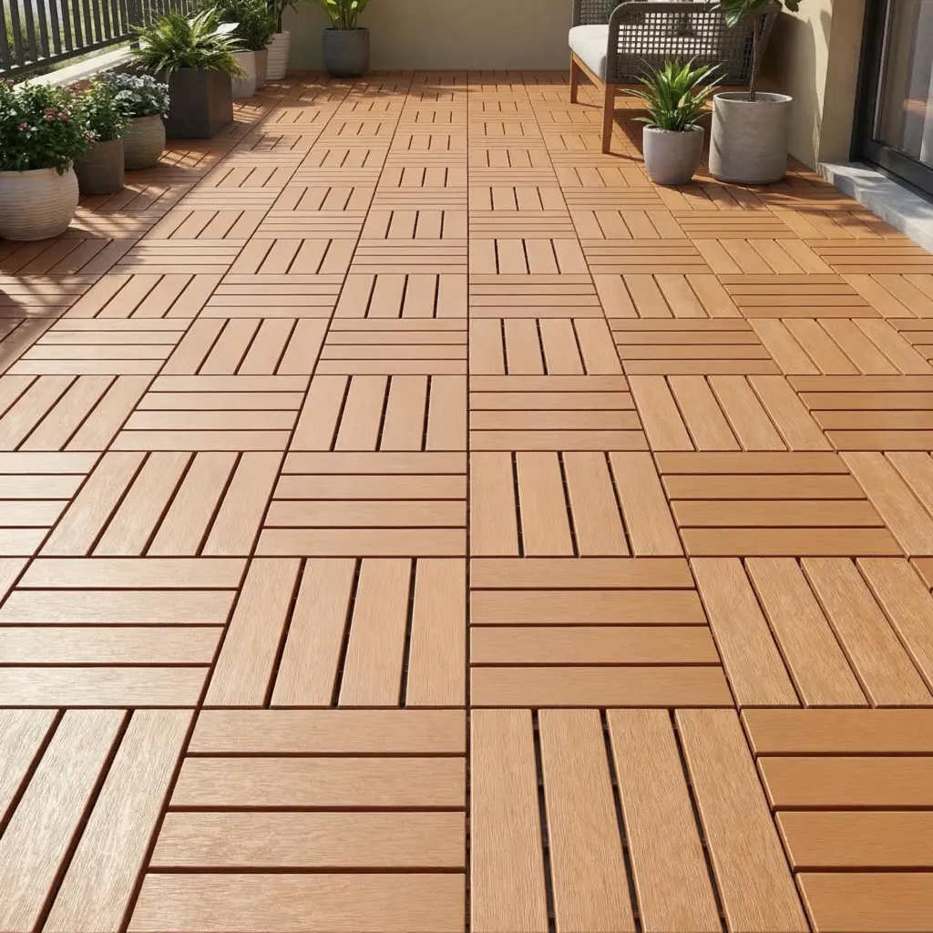 structa deck outdoor balcony flooring plastic tiles design
