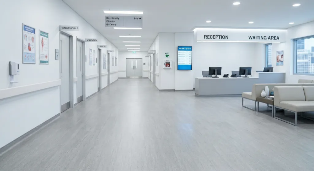oak spc flooring hospital commercial grade scaled