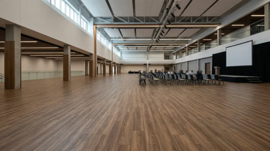 waterproof vinyl flooring in clean and bright